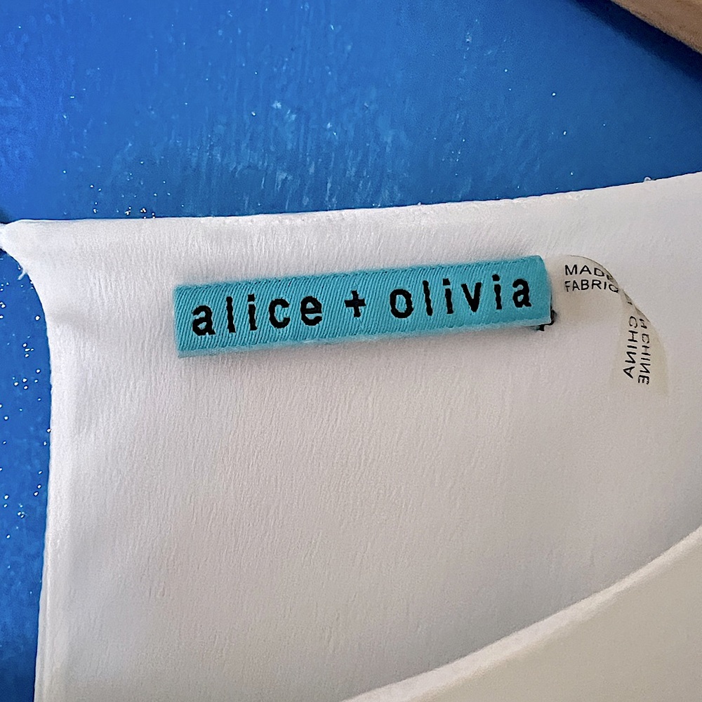 Alice and Olivia Chiffon Top